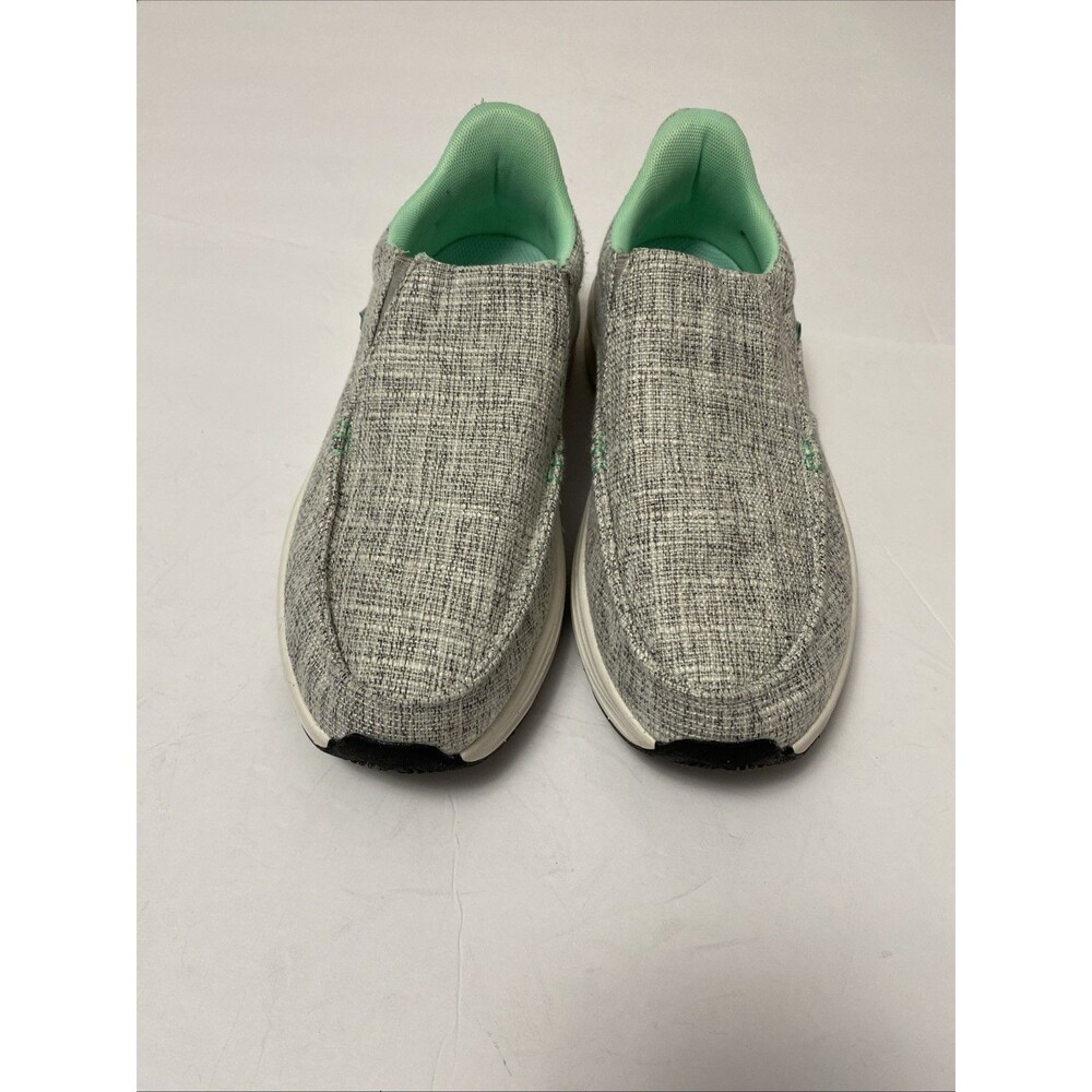 OrthoComfoot Womens Shoes EU 4OUS 9.5  Loafers Slip On Arch Support Heel Grey